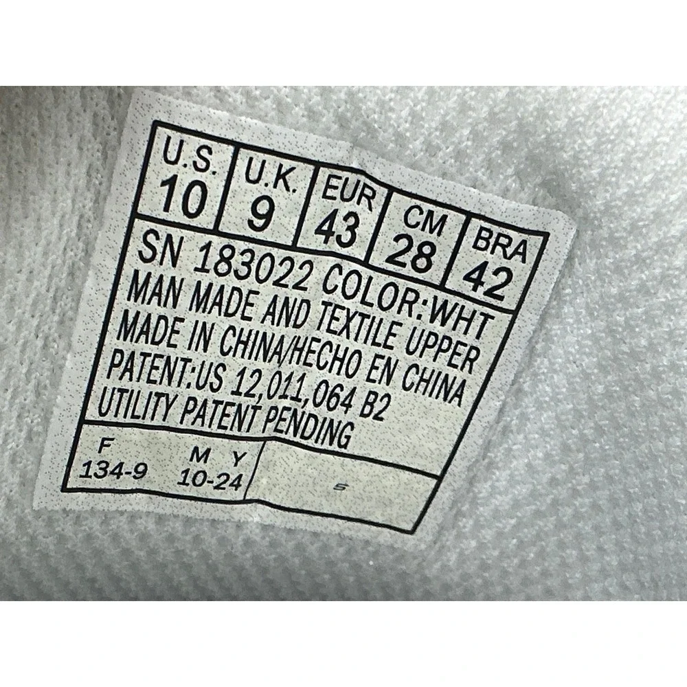 Skechers Uno Banksia Sneakers Mens 10 White New Hands Free Slip-Ins 183022